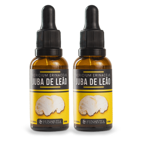 2x Juba de Leão - Extrato Líquido 30ml