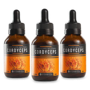 3x Cordyceps Militaris - Extrato Líquido 60ml