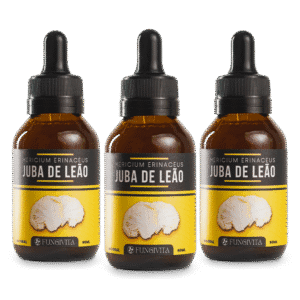 3x Juba de Leão - Extrato Líquido 60ml