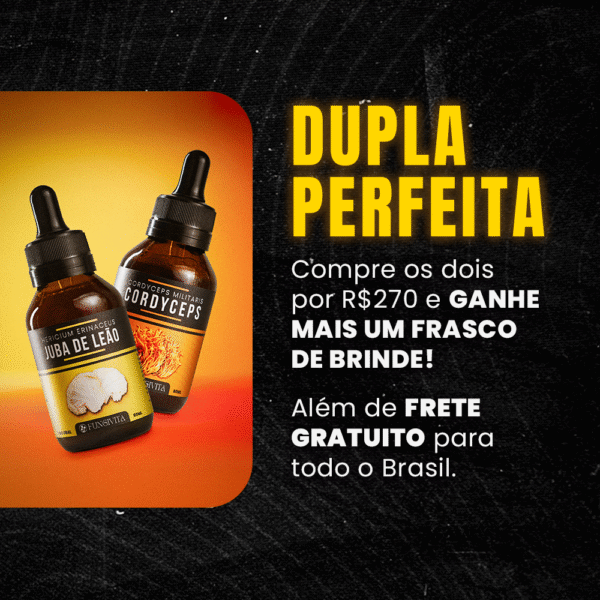 | Dupla Perfeita | Juba de Leão + Cordyceps - Imagem 2
