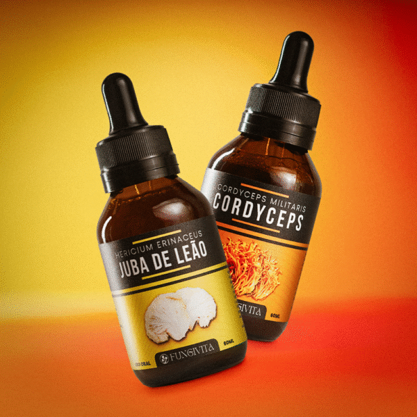 | Dupla Perfeita | Juba de Leão + Cordyceps