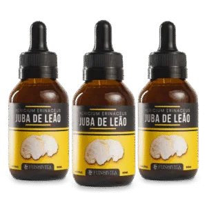 3x Juba de Leão - Extrato Líquido 60ml